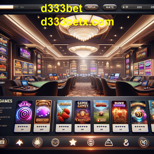 Descubra os Últimos Jogos na Categoria 'New Games' do d333bet